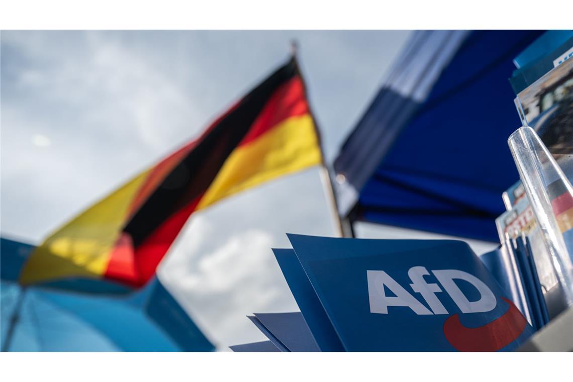 Eine Neubewertung der AfD soll erst nach der Bundestagswahl stattfinden.