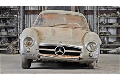 Eines von nur 29 gebauten Exemplaren: der Mercedes-Benz 300 SL-Flügeltürer mit Aluminiumkarosserie