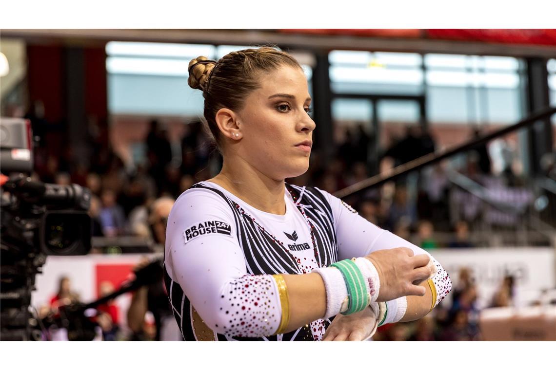 Elisabeth Seitz wurde 2022 Europameisterin am Stufenbarren. Zuletzt fehlte sie lange verletzt.