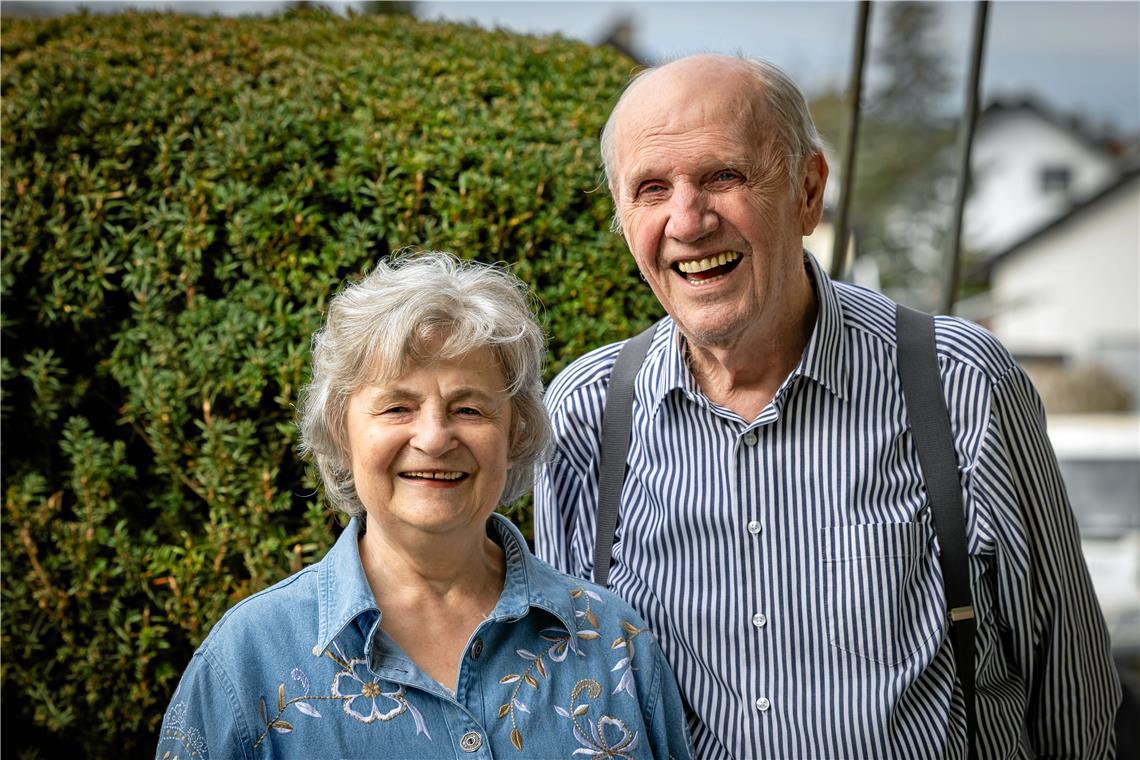 Elisabeth und Ludwig Titz können bis heute gemeinsam lachen. Foto: Alexander Becher