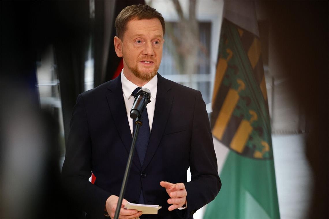 Er bleibt Ministerpräsident von Sachsen: der CDU-Politiker Michael Kretschmer.Er bleibt Ministerpräsident von Sachsen: der CDU-Politiker Michael Kretschmer.