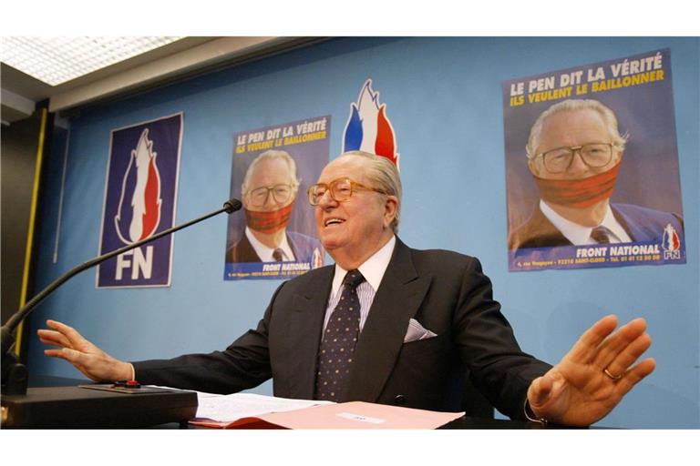 er französische rechtsextreme Parteigründer Jean-Marie Le Pen ist tot. (Archivbild)