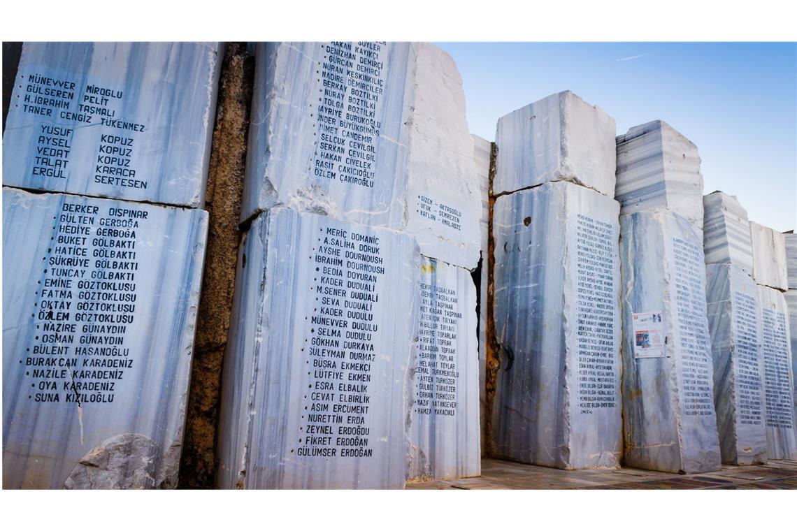 Erdbeben-Memorial in Istanbul: Ein Beben rund um die Stärke 7 ist der in der türkischen Metropole mit 16 Millionen Menschen längst überfällig.