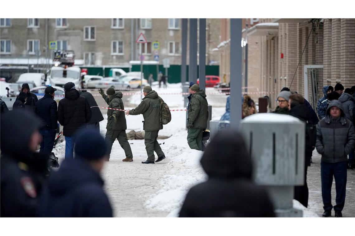 Ermittler sprechen nach dem Mord an dem russischen General Igor Kirillow von einem Terroranschlag.