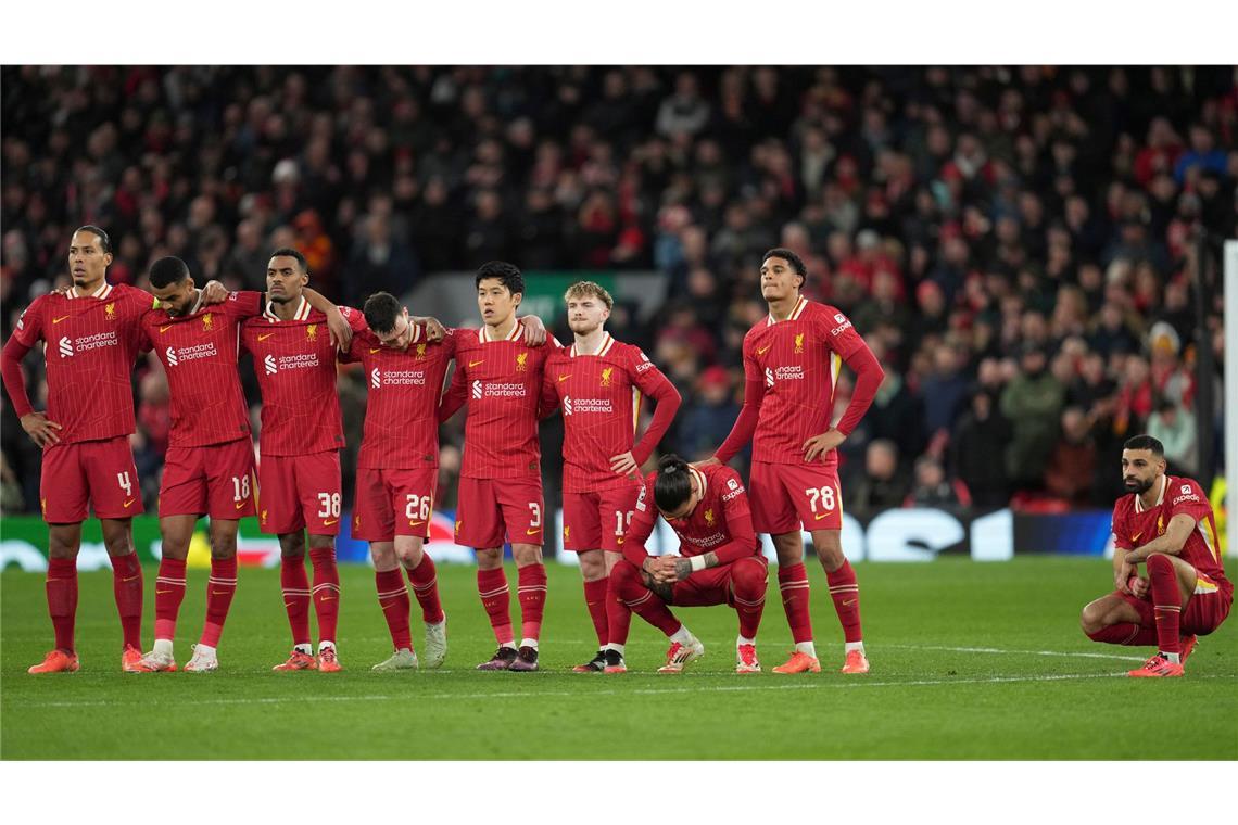 Erster in der Ligaphase, raus im Achtelfinale: Die Champions-League-Saison verlief bitter für den FC Liverpool.