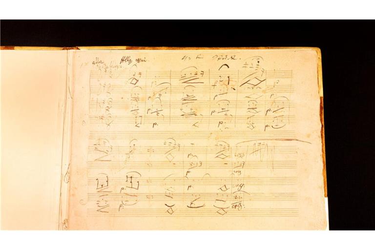 Es handele sich um einen kompletten Satz aus dem 1825 komponierten Streichquartett B-Dur opus 130, teilte die Kulturstiftung der Länder in Berlin mit.