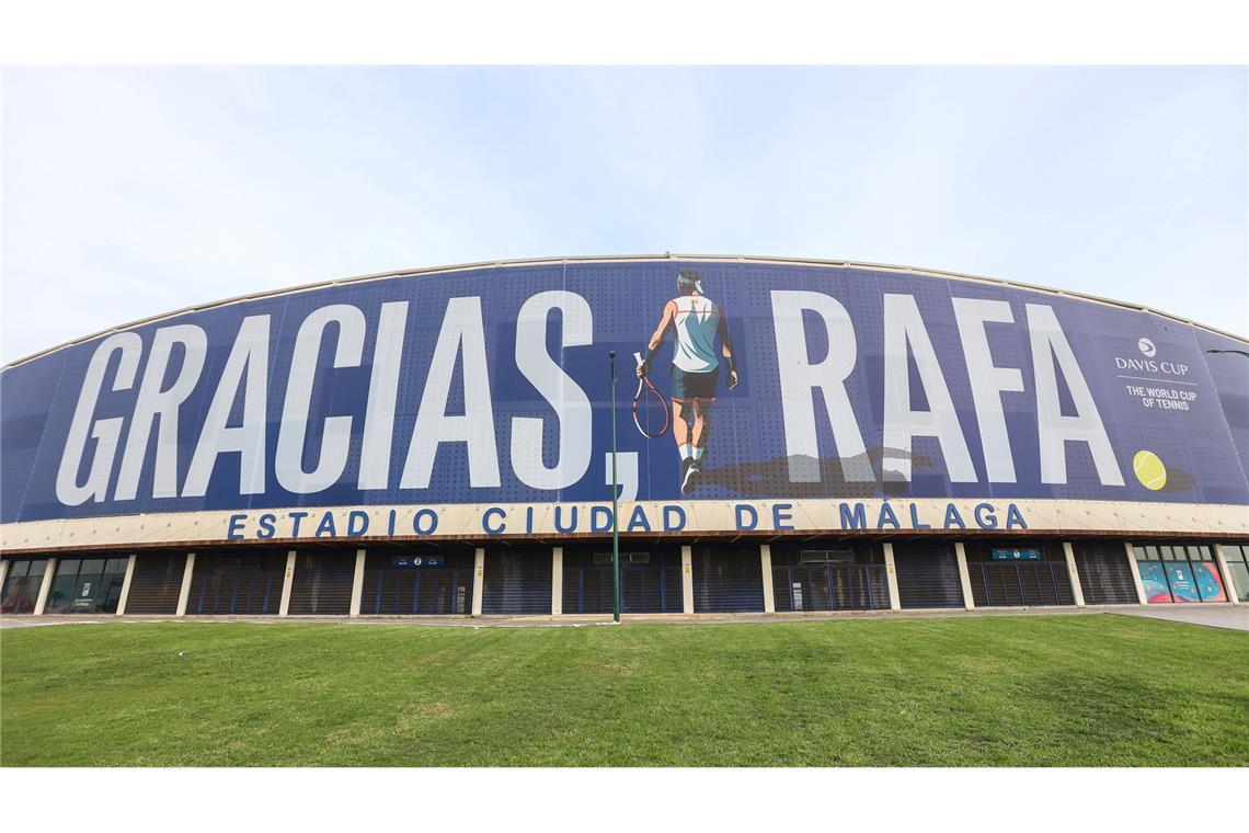 Es wird ein großes Abschiedsfest für Rafael Nadal in Malaga.