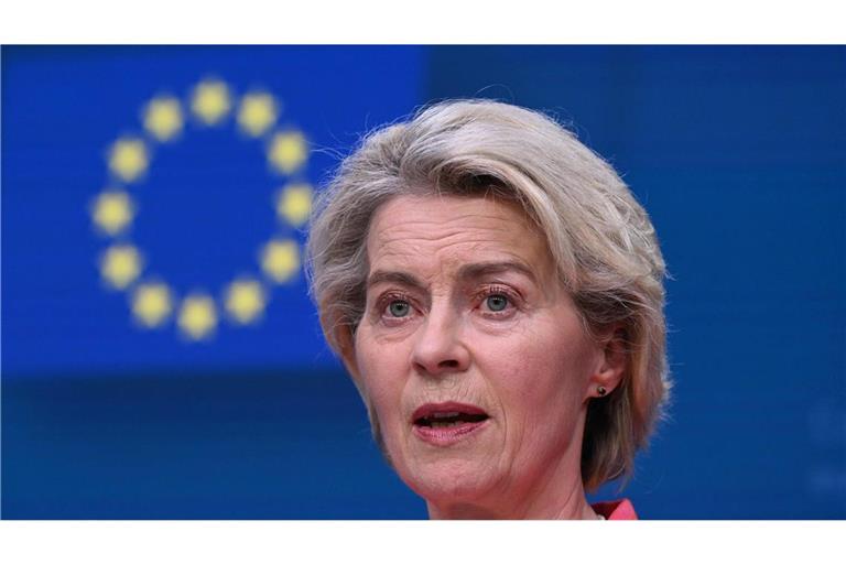 EU-Kommissionschefin Ursula von der Leyen