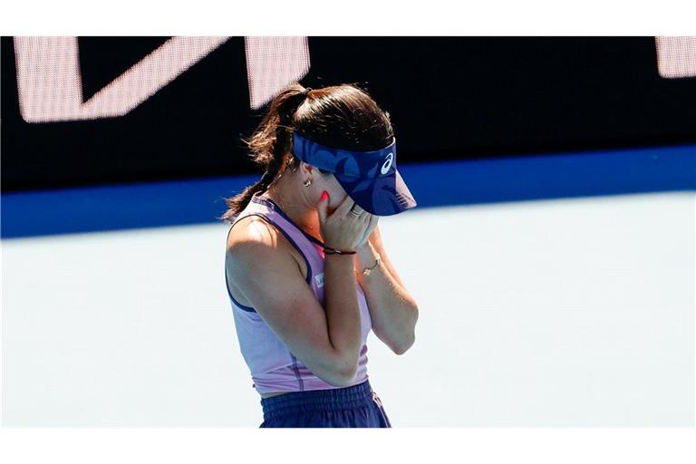 Eva Lys kann ihr Glück bei den Australian Open kaum fassen