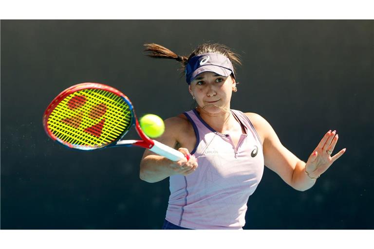 Eva Lys überzeugt auch in ihrem zweiten Match bei den Australian Open.