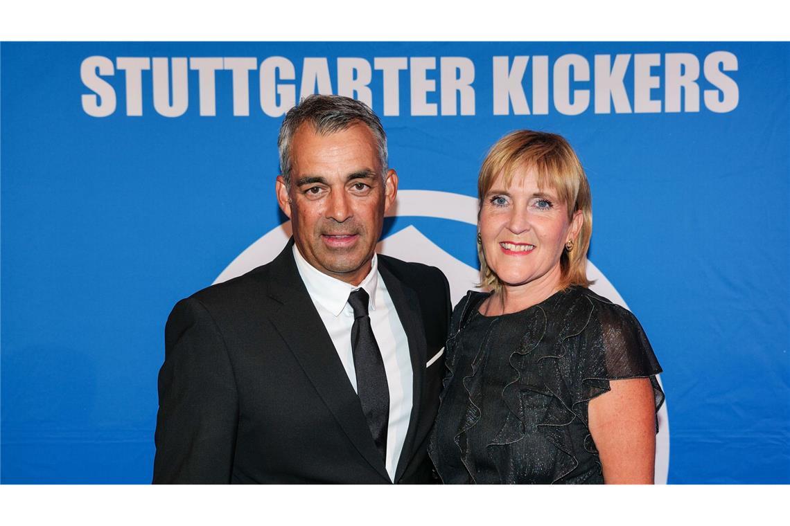 Ex-Kickers-Trainer Robin Dutt mit Ehefrau Daniela