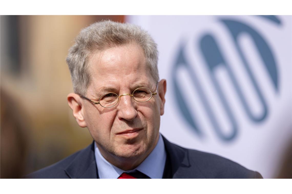 Ex-Verfassungsschutzpräsident Hans-Georg Maaßen möchte mit der Werteunion in den Landtag in Thüringen einziehen.