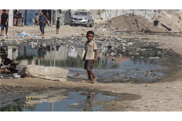 Experten warnen vor einem massiven Polio-Ausbruch in Gaza. (Archivbild)