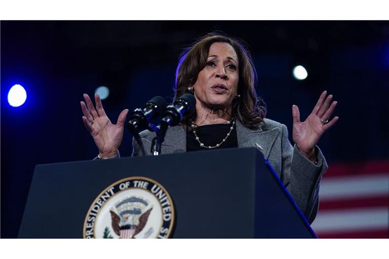 Experten zufolge wäre ein Sieg von Kamala Harris bei der US-Wahl besser für die deutsche Wirtschaft. (Archivbild)