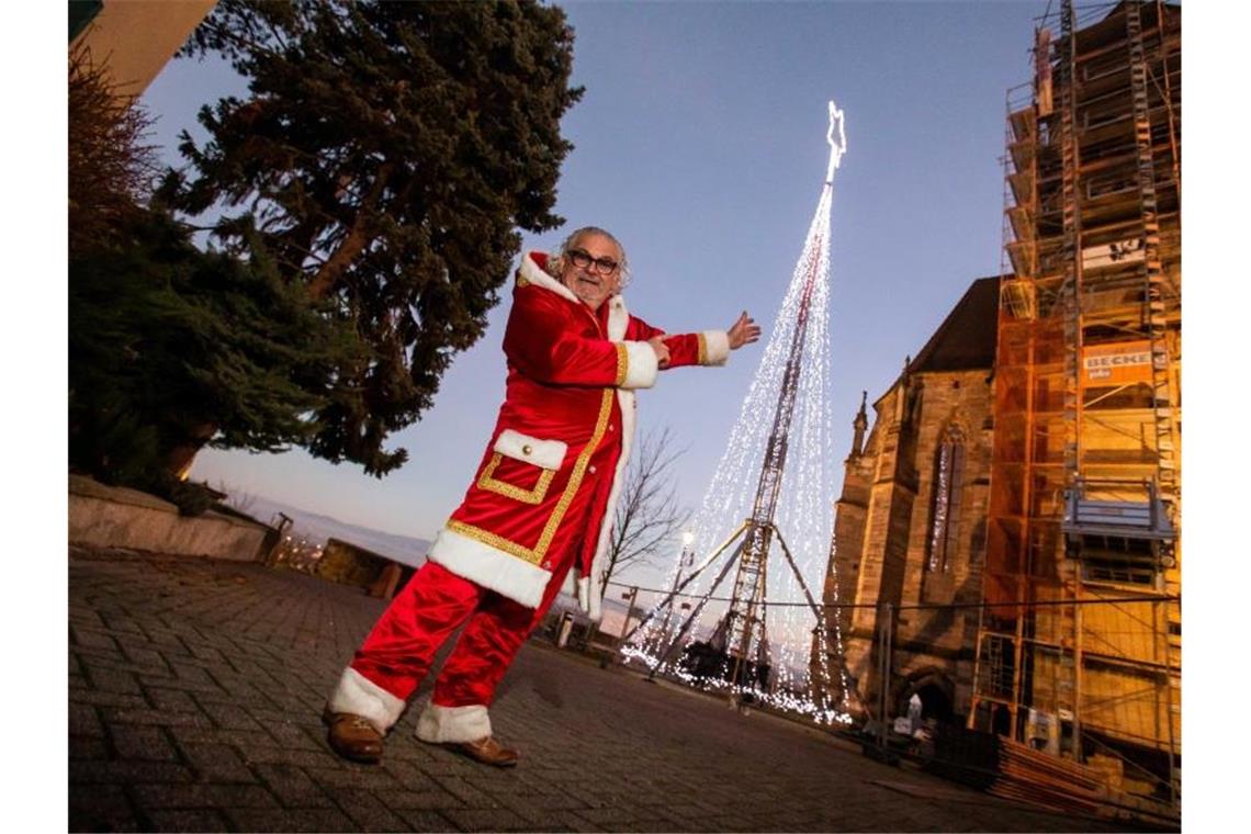 „fliegender Weihnachtsmann“ Traber Will Hoffnung Machen 