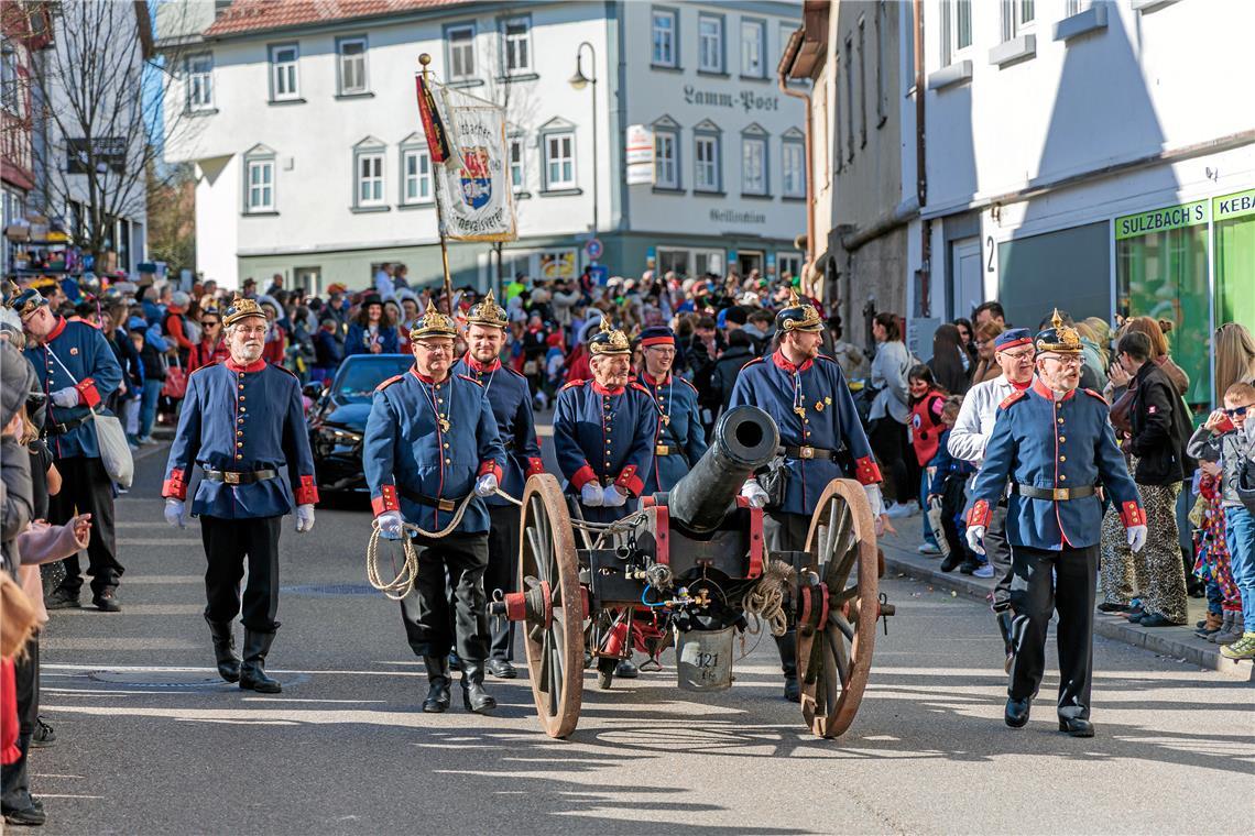 Faschingumzug 2025 des Sulzbacher Carnevalsvereins.