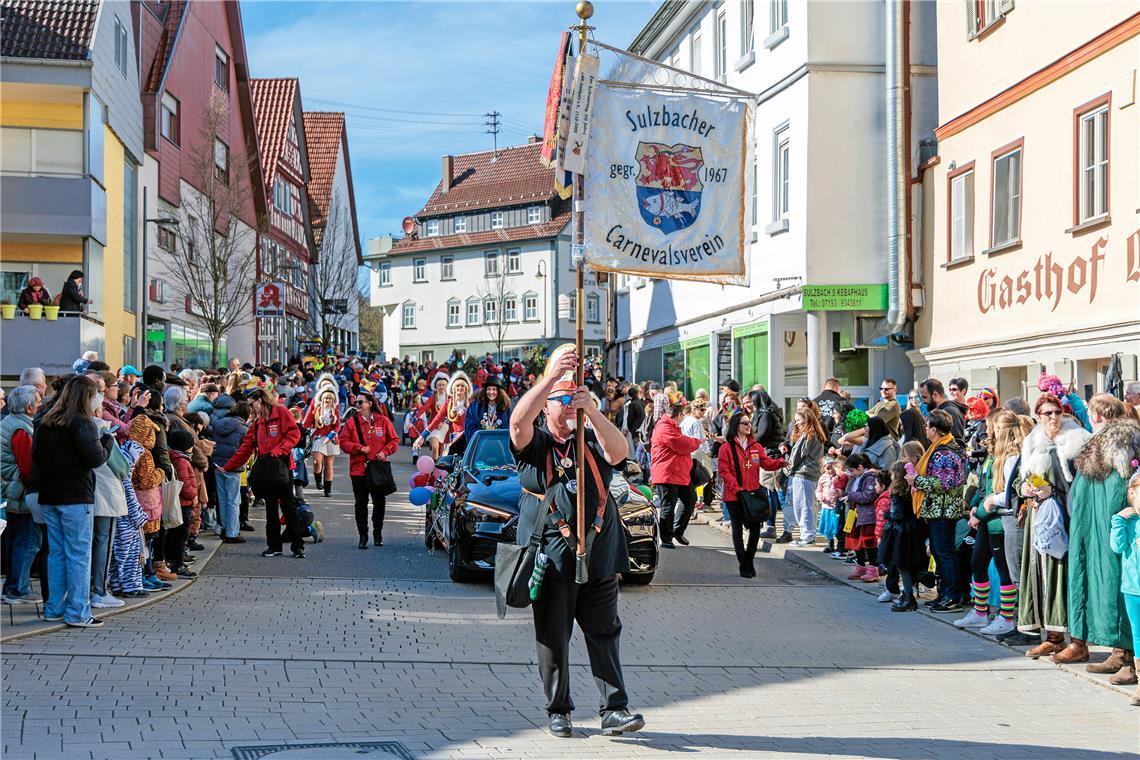 Faschingumzug 2025 des Sulzbacher Carnevalsvereins.