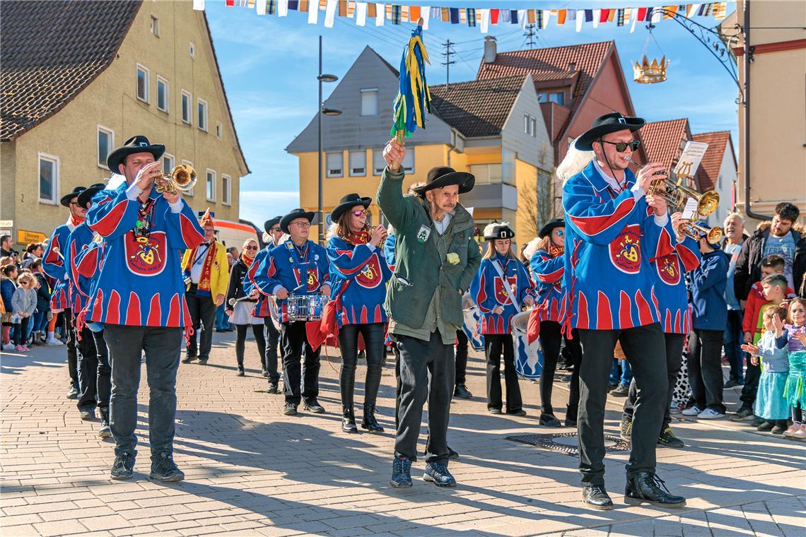 Faschingumzug 2025 des Sulzbacher Carnevalsvereins.