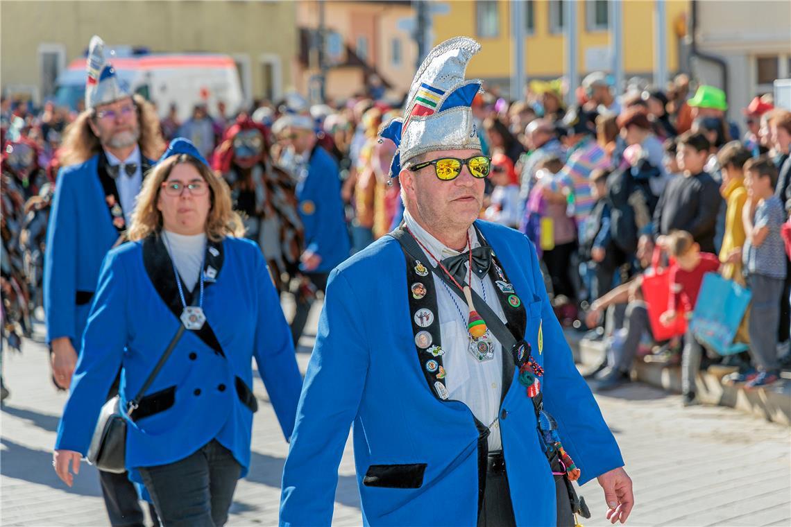 Faschingumzug 2025 des Sulzbacher Carnevalsvereins.