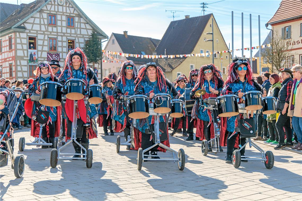 Faschingumzug 2025 des Sulzbacher Carnevalsvereins.