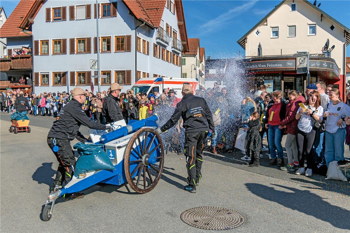 Faschingumzug 2025 des Sulzbacher Carnevalsvereins.