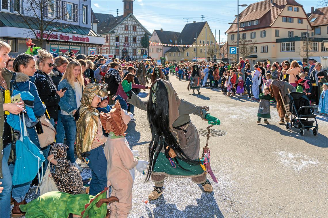 Faschingumzug 2025 des Sulzbacher Carnevalsvereins.