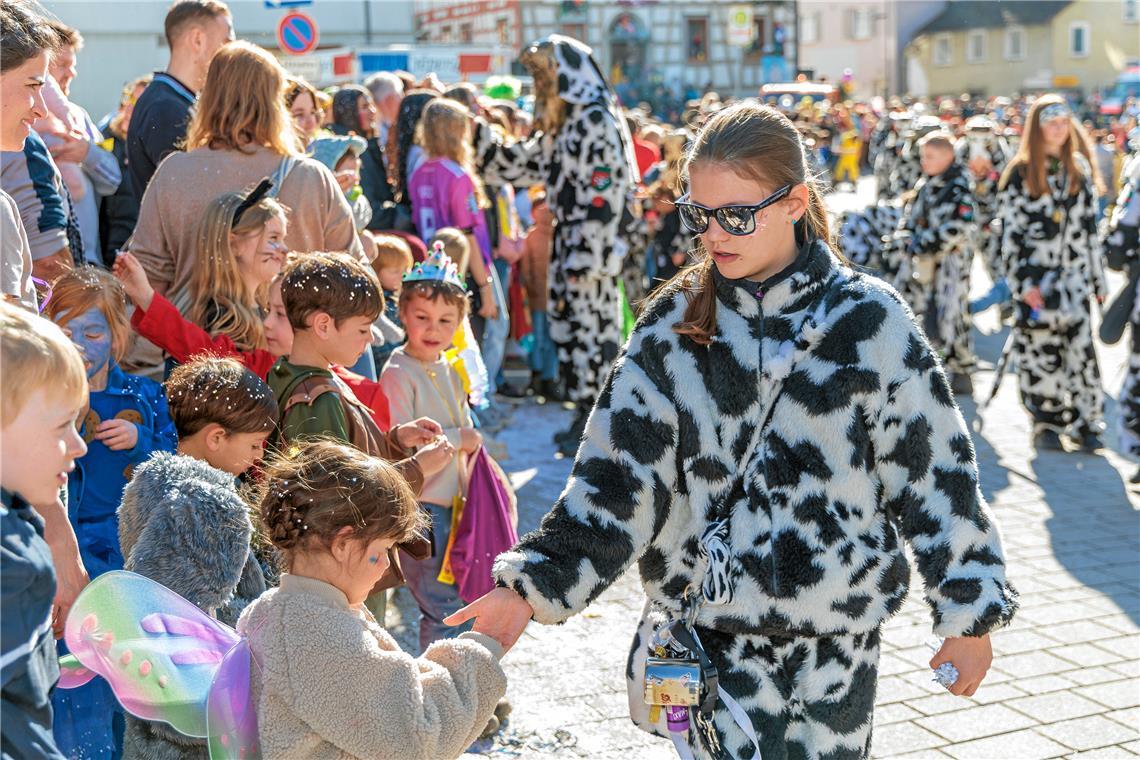 Faschingumzug 2025 des Sulzbacher Carnevalsvereins.