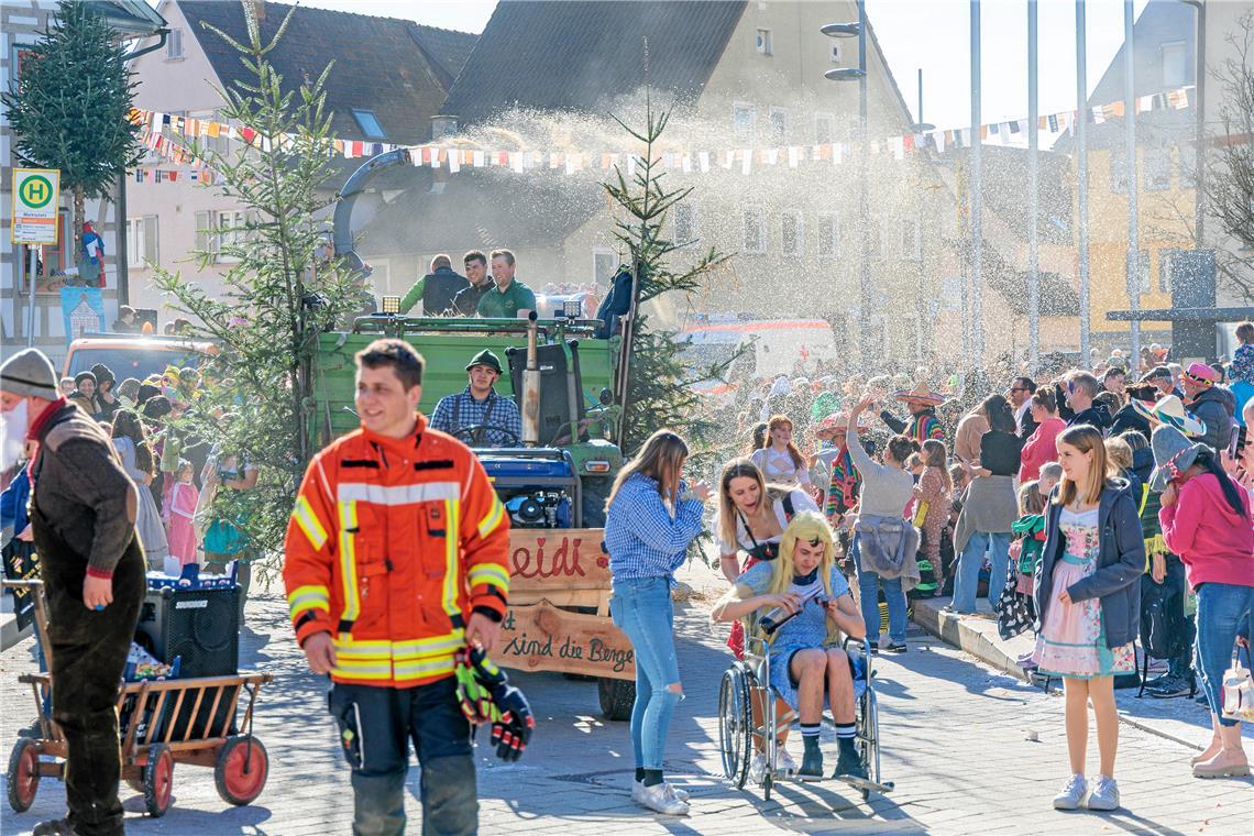 Faschingumzug 2025 des Sulzbacher Carnevalsvereins.