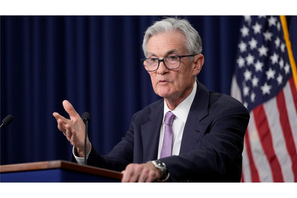 Fed-Chef Powell betont die Unabhängigkeit der US-Notenbank.