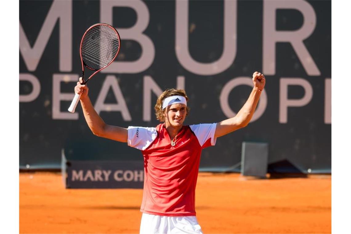 Zverev nach starkem Auftritt in Hamburg weiter