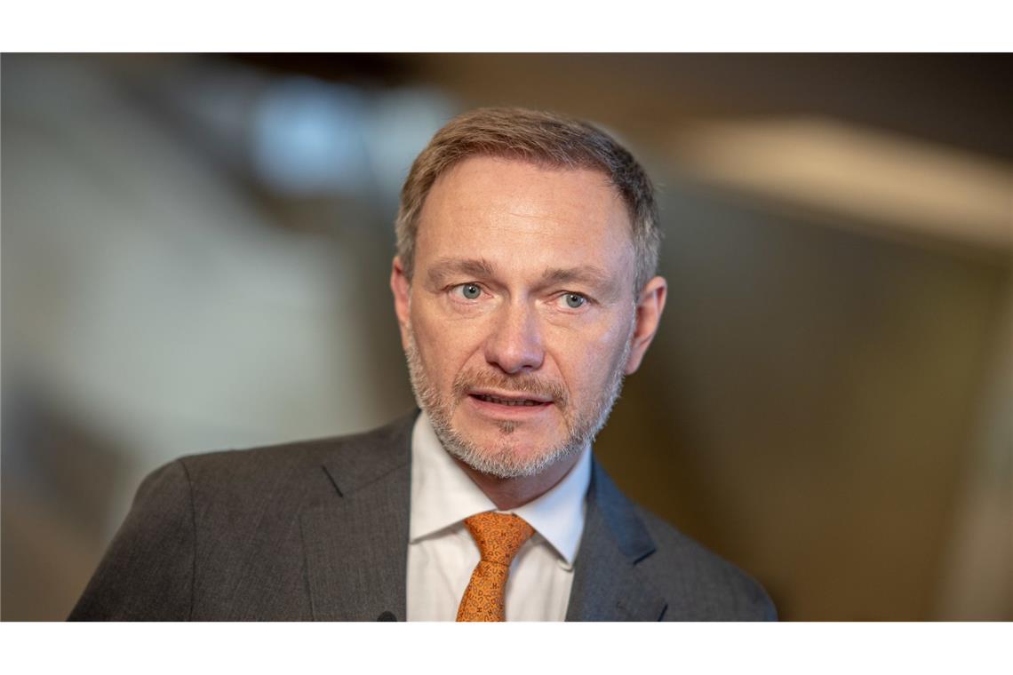 Finanzminister Christian Lindner