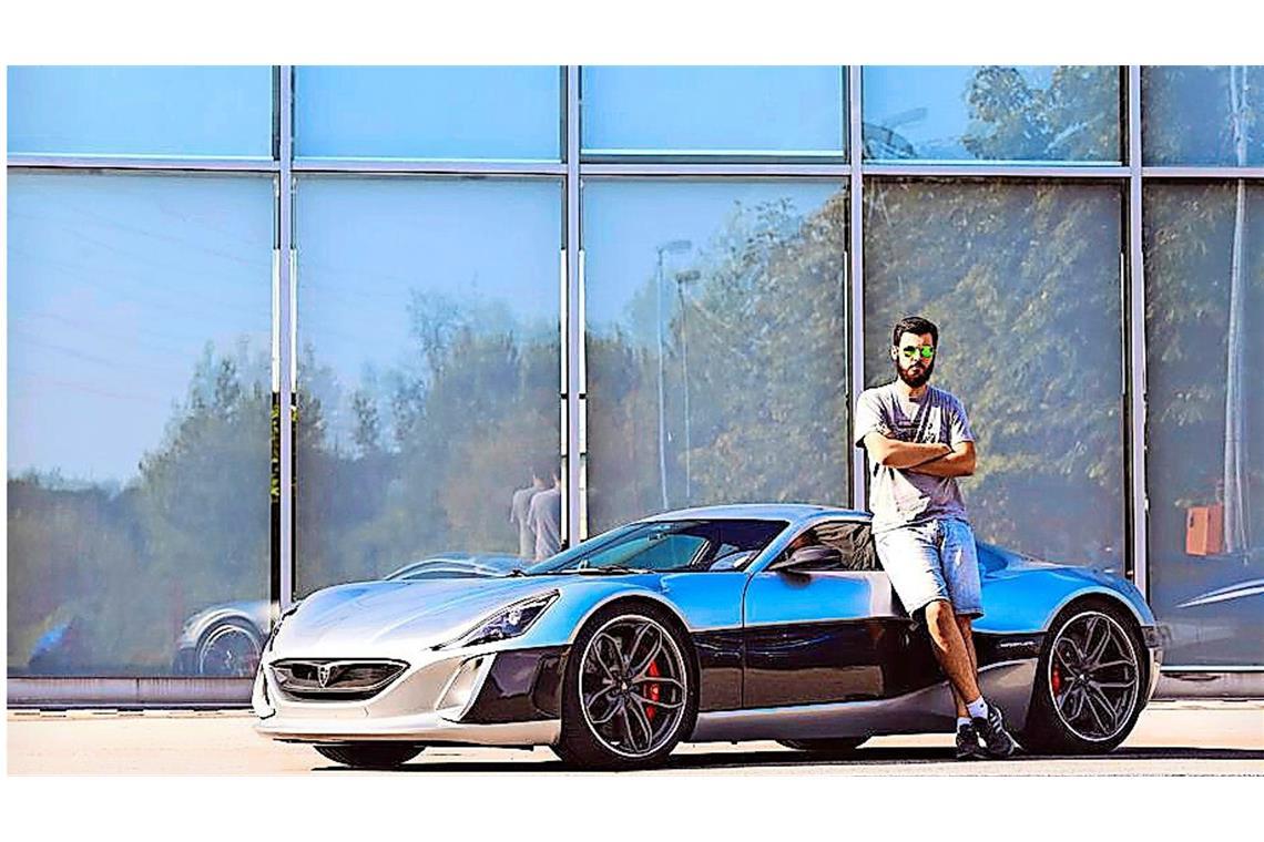 Firmengründer Mate Rimac und sein Elektro-Geschoss Compact_One: Verkauft er seine Anteile Porsche?