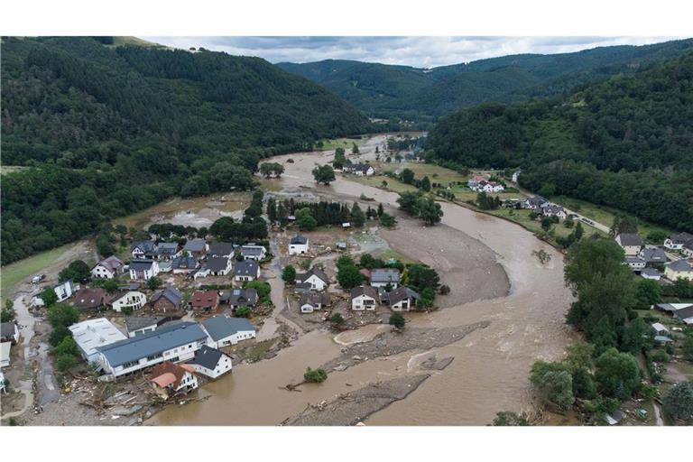 Flutkatastrophen wie die an der Ahr werden aufgrund des Klimawandels immer häufiger auftreten.