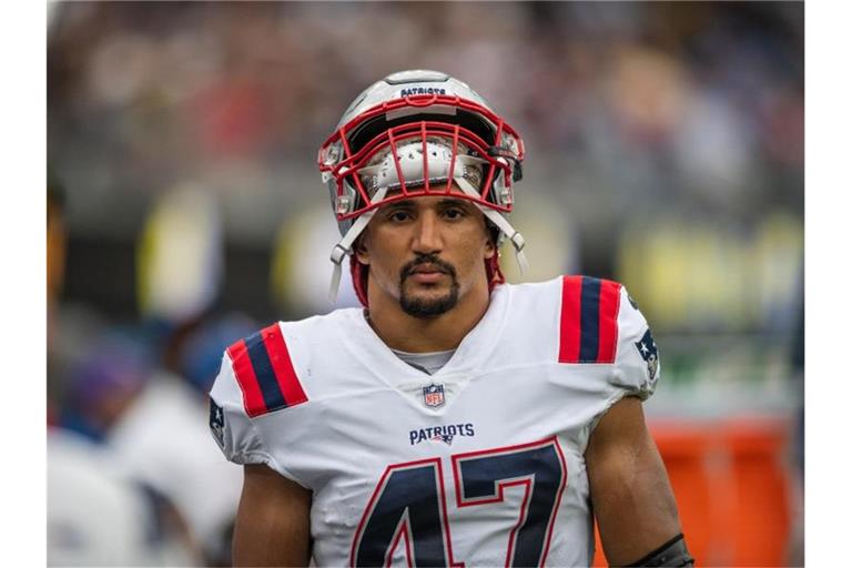 Football-Profi Jakob Johnson. Foto: Maximilian Haupt/dpa/Archivbild