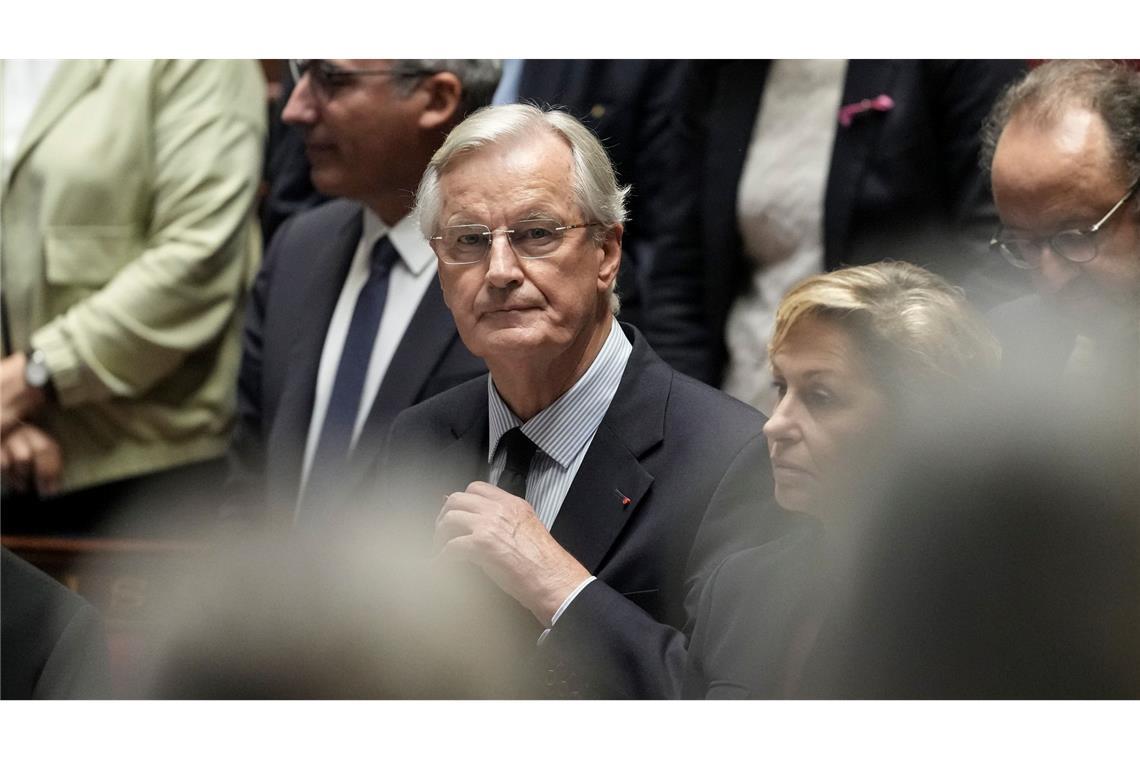 Frankreichs neuer Premier Barnier will an Grenzkontrollen zur Abwehr von Migranten festhalten.