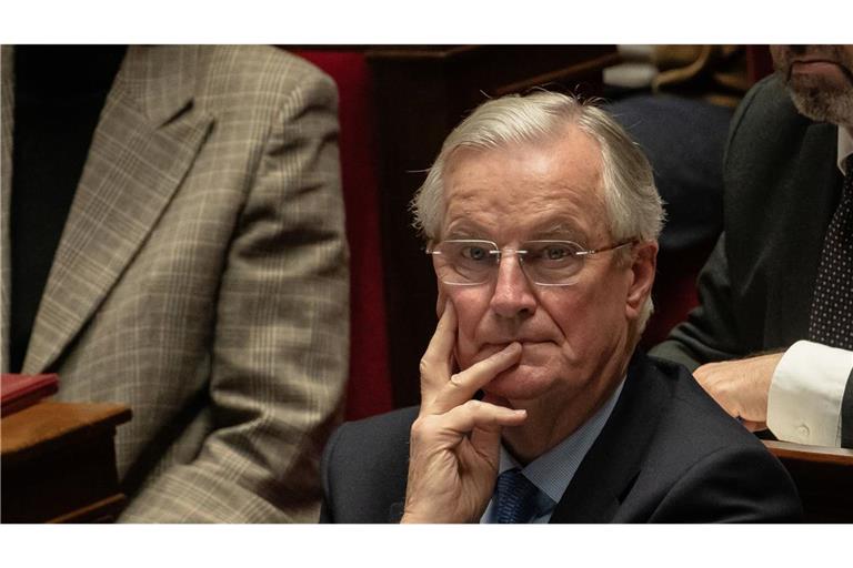 Frankreichs Premierminister Michel Barnier tritt zurück.