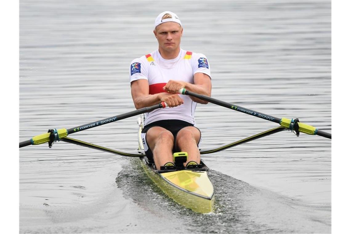„Immer mein Traum“: Olympioniken trotzen Corona-Sorgen Freut sich trotz aller Corona-Sorgen auf Olympia in Tokio: Ruderer Oliver Zeidler. Foto: Helmut Fohringer/APA/dpa