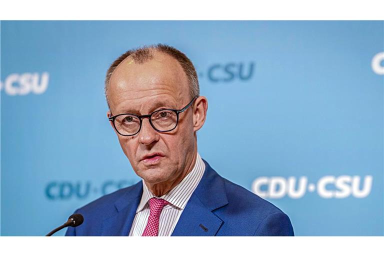 Friedrich Merz (CDU), Bundesvorsitzender der CDU und Vorsitzender der Unionsfraktion, hat in der Bevölkerung nur ein „mäßiges Image“ (Archivfoto).