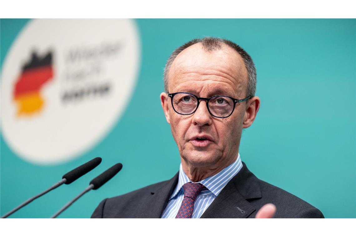 Friedrich Merz (CDU) macht den Weg zu massiven neuen Kreditaufnahmen frei.