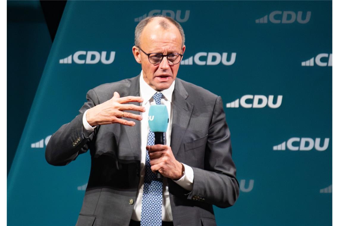 Friedrich Merz, Kanzlerkandidat der Union (Archivbild).