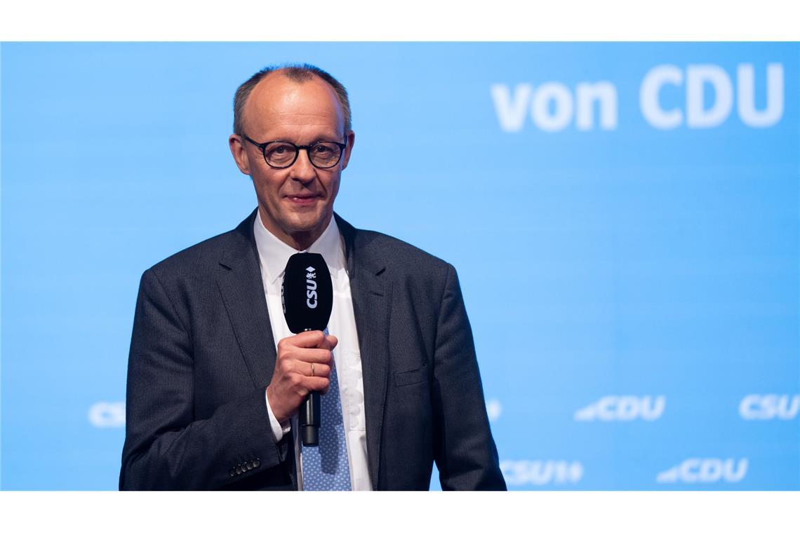 Friedrich Merz und die Union sind stärkste Kraft.