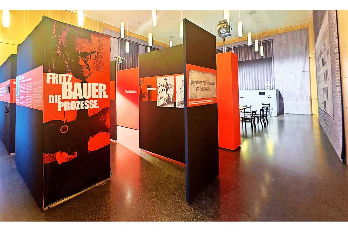 Fritz-Bauer-Ausstellung im Erdgeschoss des Stadtpalais.