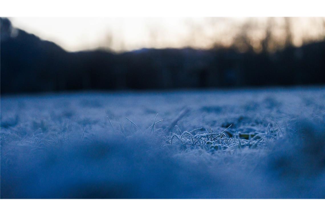 Frostiges Wetter in Freiburg