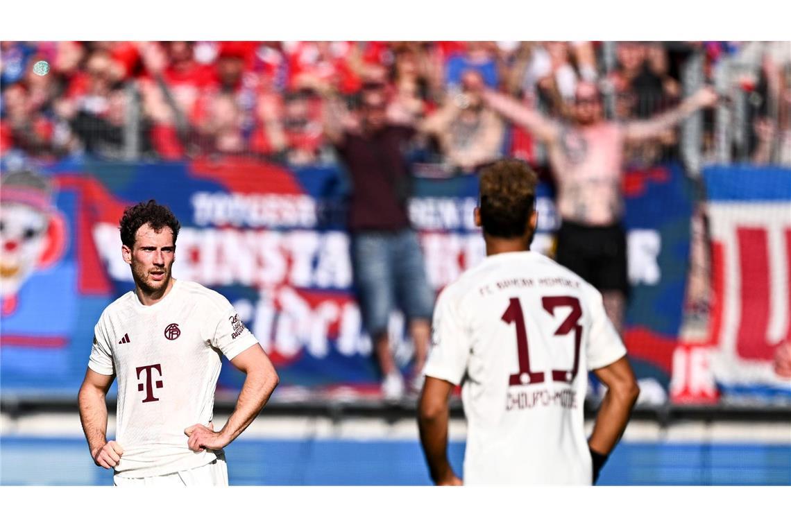 Frust beim Serienmeister: Bayern München musste in Heidenheim die nächste Niederlage einstecken.
