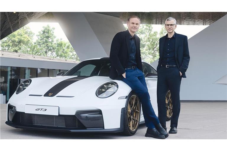 Führungsduo beim Konzernumbau: Porsche-Vorstandschef Oliver Blume (links) und der neue Finanzvorstand Jochen Breckner