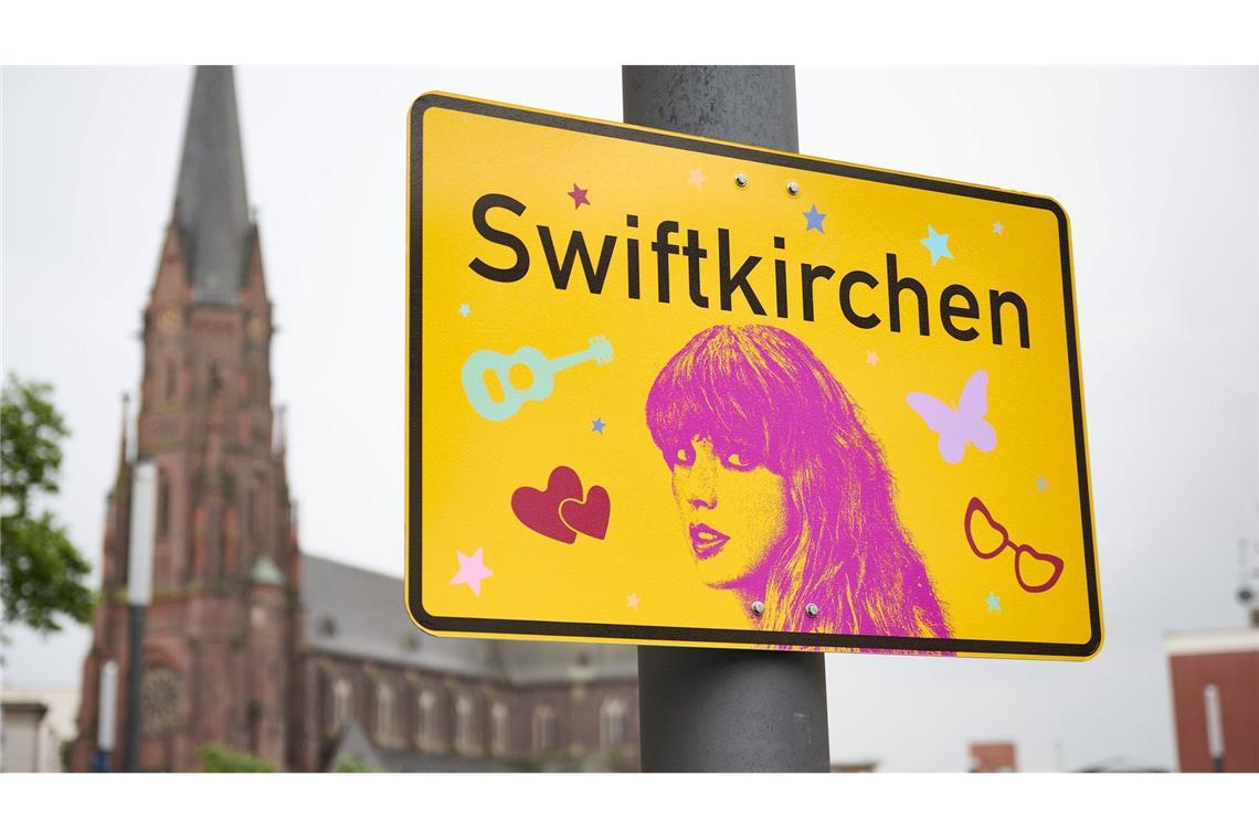 Für die Stadt Gelsenkirchen bedeutet der Besuch von Superstar Taylor Swift nicht nur ein finanzielles Plus, sondern auch einen Imagegewinn. (Archivbild)