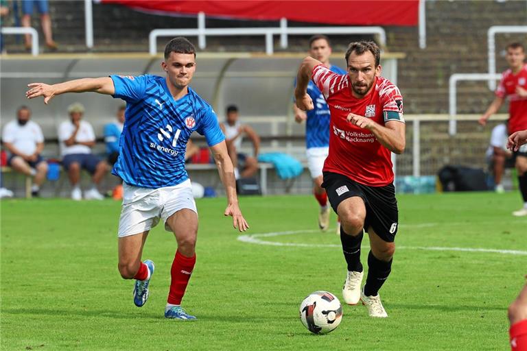 Für die TSG und den stark spielenden Kapitän Julian Geldner hat es immerhin zu einem Punkt gereicht. Foto: Alexander Hornauer