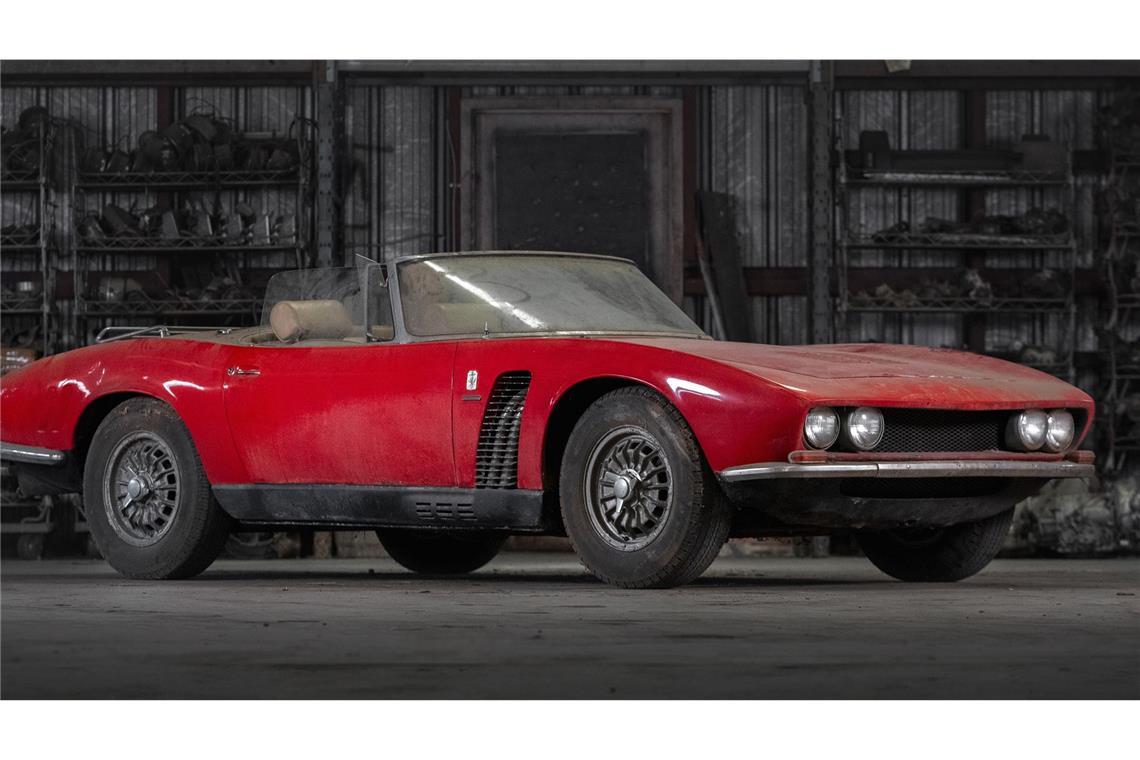 Für diesen Prototypen des Iso Grifo A3/L Spider wurden 1,875 Millionen Dollar hingelegt