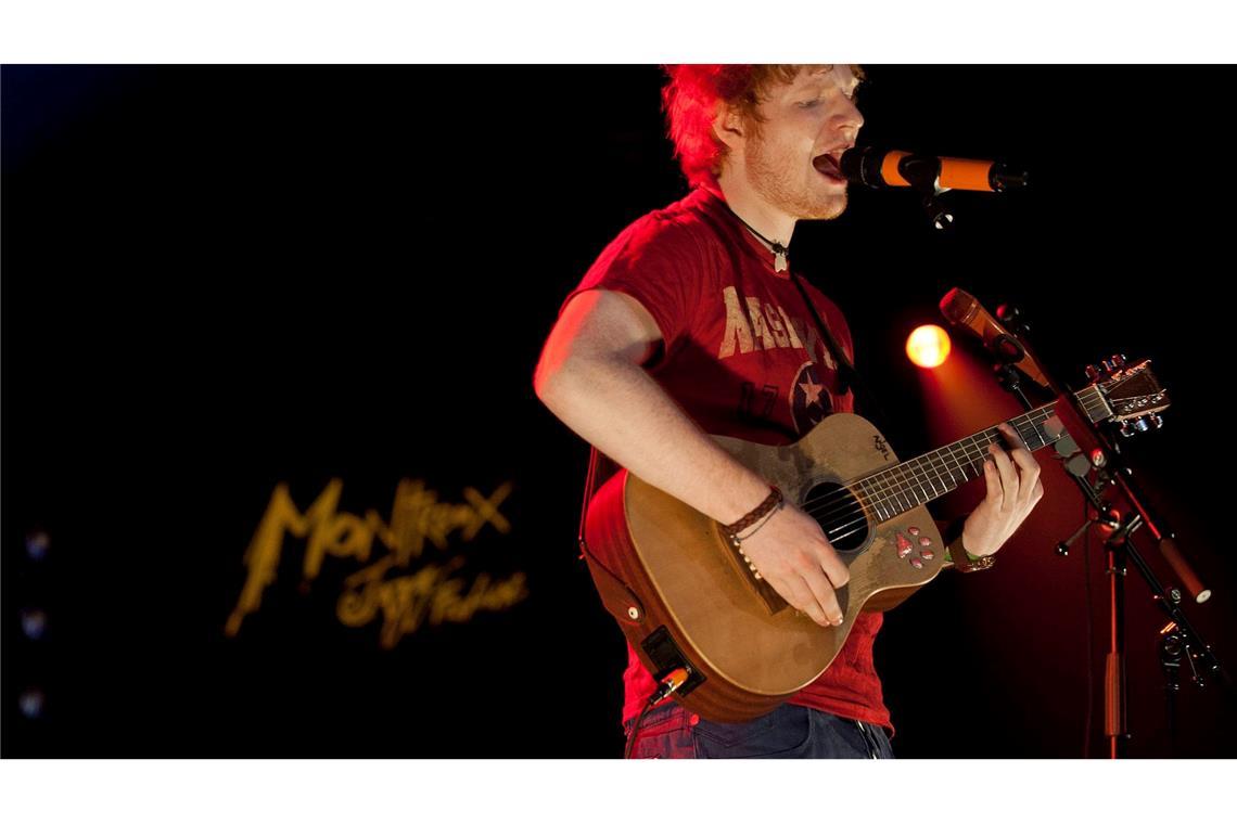 Für Ed Sheeran war der Auftritt beim Montreux Jazz Festival ein wichtiger Karriereschritt. (Archivbild)