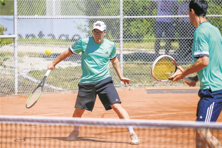 Für Maximilian Hepp war die Tennisanlage der TSG Backnang rund ein Vierteljahrhundert so etwas wie die zweite Heimat. Foto: Alexander Becher